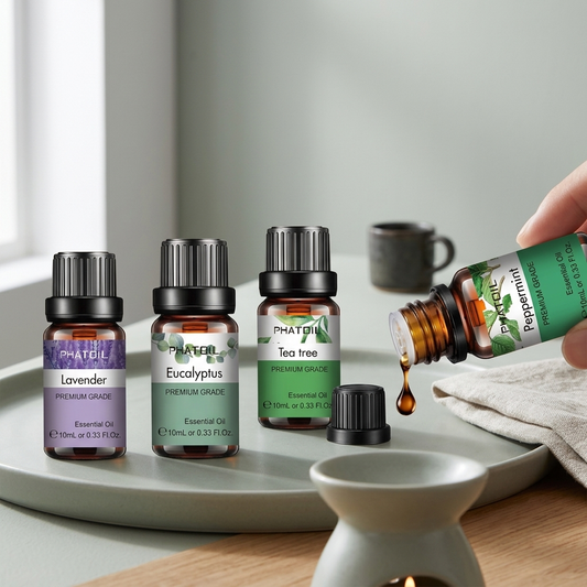 10ml Lavender Essential Oils Pure Natural for Diffuser humidifier Aromatherapy Jasmine Vanilla Aroma Oil DIY Candle Soap