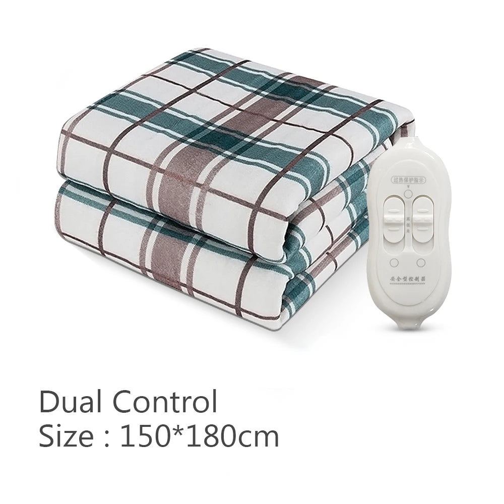 110V 220V Electric Blanket Thicker Heaters Home Bed Sheet Thermal Mat Heating Mattress Winter Thermostat Double Body Warmer Pads