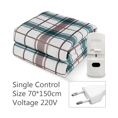 110V or 220V Electric Blanket Thicker Heaters Electrica Smart Control Heated Blanket Winter Carpet Mats for Houshold Bedroom Use