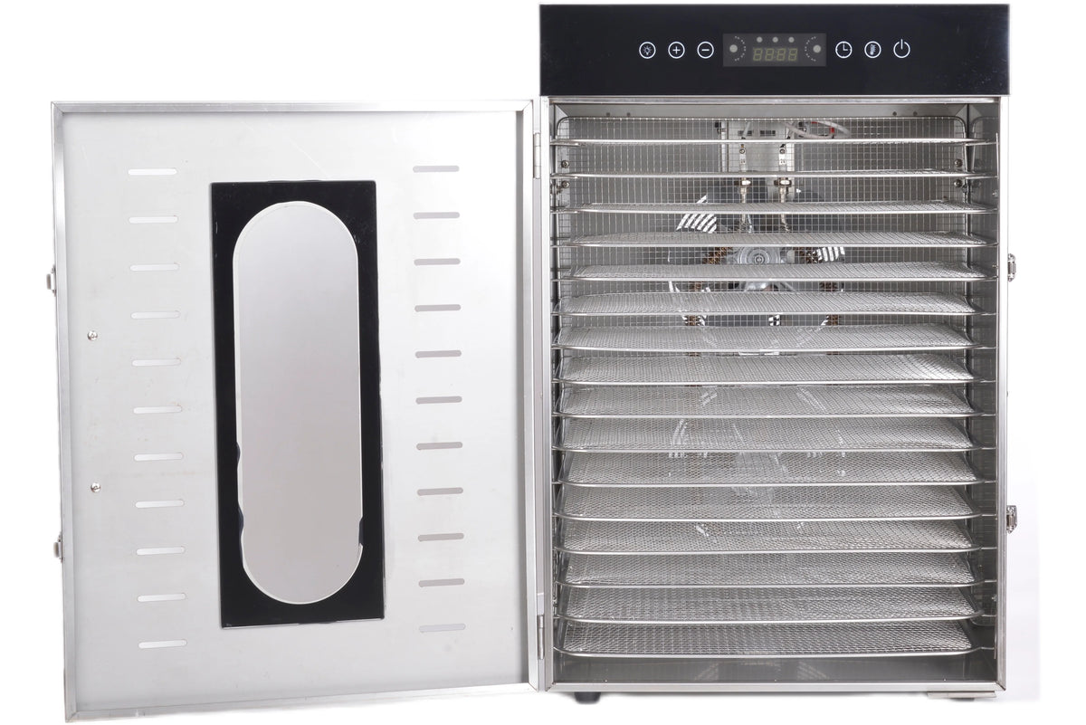 16 layer food dehydrator 304 stainless steel precise temperature control,high temperature resistance, large capacity easy clean