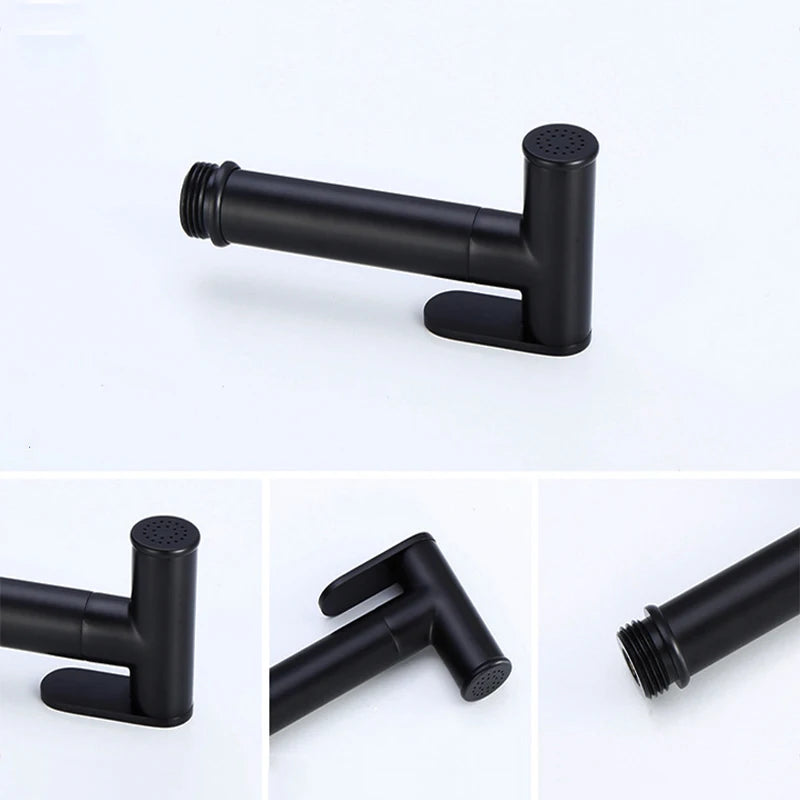 Brass Handheld Toilet bidet sprayer set Accessories Black Bidet Faucet for Bathroom sprayer shower head self cleaning White