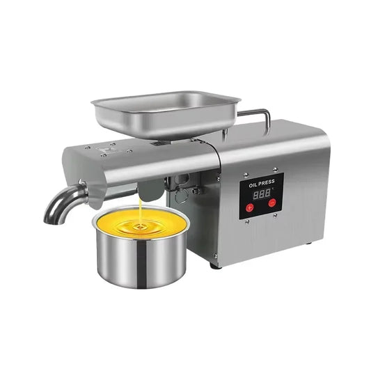 Automatic Home Oil Press-Cold Pressing Technology, Easy To Make Healthy Edible Oil Multi-Function Energy-Efficient Touch