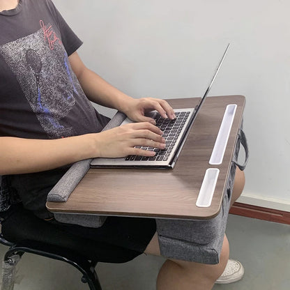 Student Dormitory Writing Desk Laptop Computer Desk Office Furniture Bed Table Folding Table Soft Bottom Cushion Table