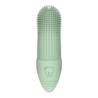 Dog Toothbrush 360° Cleaning Finger Toothbrush for Dogs Food Grade Silicone Dog Finger Toothbrush for Dogs Cat Dental Care