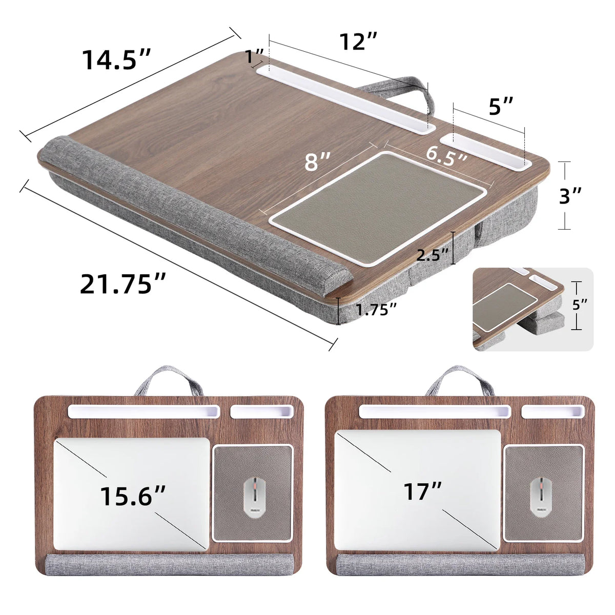 Student Dormitory Writing Desk Laptop Computer Desk Office Furniture Bed Table Folding Table Soft Bottom Cushion Table