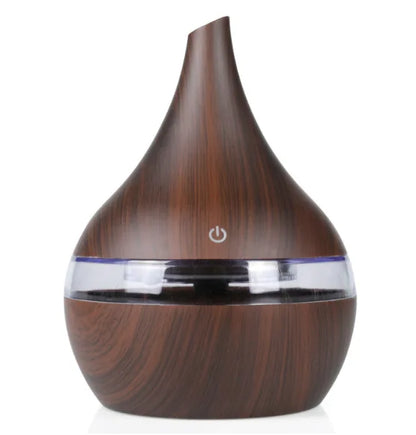 Portable Aroma Diffuser Ultrasonic Air Humidifier Essential Oil Mist Maker Cool Mist Air Purifier with 7 Color LED Night Light