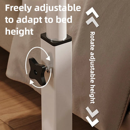 Movable Foldable Lifting Bedside Table, Simple and Portable Laptop Table, Computer Table for Bed Use and Study Desk