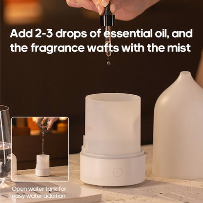 New Aroma Diffuser 120ml Portable Silent Air Humidifier Colorful Night Light Essential Oil Diffuser for Room Home