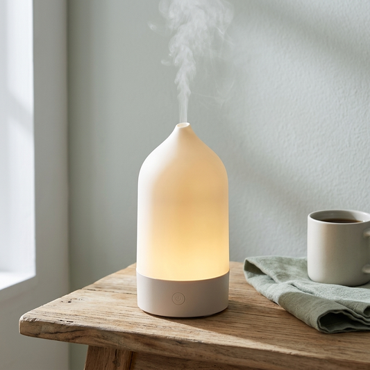KINSCOTER New Aroma Diffuser 120ml Portable Silent Air Humidifier Colorful Night Light Essential Oil Diffuser for Room Home