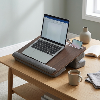 MUMUCC Student Dormitory Writing Desk Laptop Computer Desk Office Furniture Bed Table Folding Table Soft Bottom Cushion Table